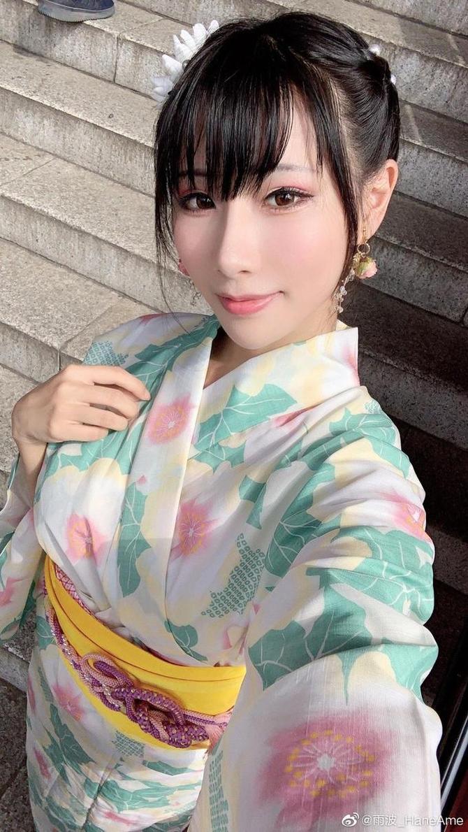 新鲜出炉！haneame雨波的微博发布了一组精美的cos作品图片
