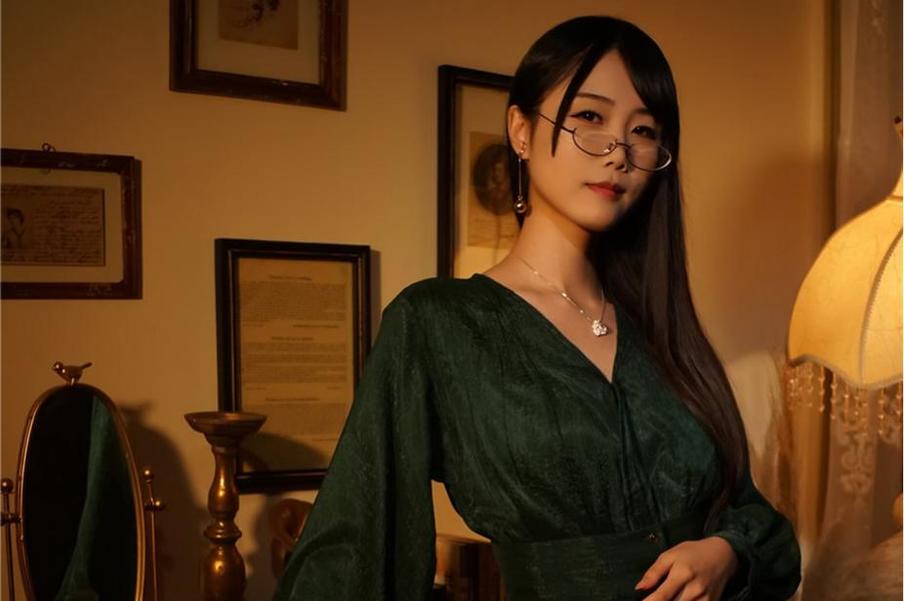 晓美嫣乱世佳人：原图收藏，揭秘幕后拍摄过程