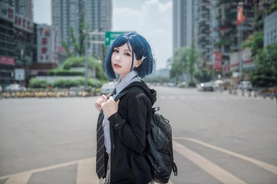 眼镜娘逐月su：精品美图赏析， coser之美尽收眼底