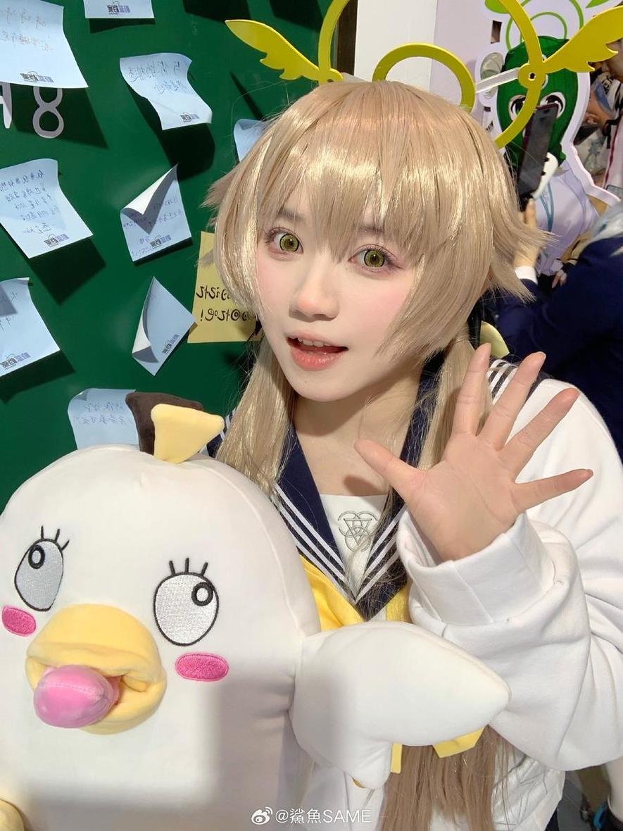 惊艳全场的cosplay作品集，鲨鱼same微博新浪微博精选分享